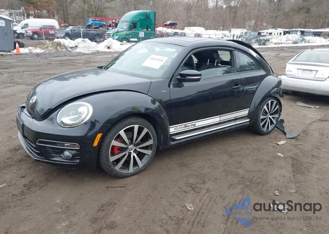 2013 Volkswagen Beetle R-Line z USA, uszkodzony, nr VIN 3VWVT7AT7DM684964
